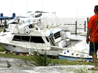 Hurricane Harvey damage in Port Lavaca