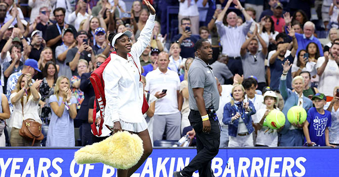 Venus Williams fashion U.S. Open