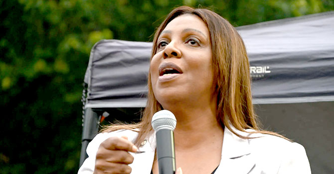 New York Attorney General Letitia James
