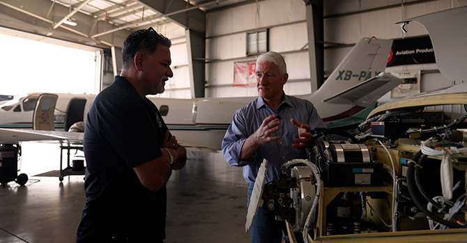 Manny Rizo and John King